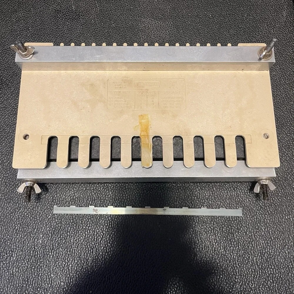 Sears Craftsman Dovetail Fixture 8in Depth 92576 Vintage Woodworking Tool